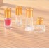 MUB Empty 3ml Glass Attar Bottle Mini Octangle Roller Glass Bottle Clear Balm Glass Bottle for Essential Oil 