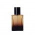 MUB Flat Square Gradient Amber 30ml Crimp Perfume Glass Bottle Quality Thick Square Easy Crimpless Parfum Bottle