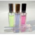 Wholesale 20ml Clear Square Refillable Glass Perfume Bottle with Aluminum Cap