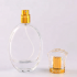 New hot-selling portable crystal transparent refillable glass perfume bottle spray empty and nebulizer can fill bottle 50 ml