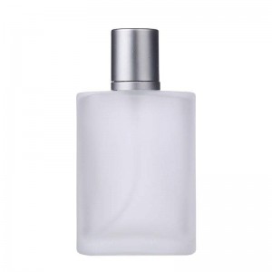 MUB high quality 30ml 50ml 100ml frosted top grade Refillable screw Glass Perfume Bottle