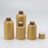 New Design 10ml 20ml 30ml 50ml 100ml Bamboo Shell Glass Inner Essential Oil With Plug