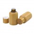 New Design 10ml 20ml 30ml 50ml 100ml Bamboo Shell Glass Inner Essential Oil With Plug