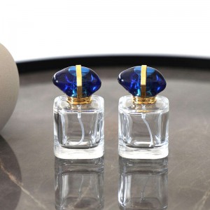 MUB Wholesale Luxury 30ml Square Glass Empty Perfume Bottle Rectangle Bottle Perfume