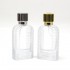 MUB Empty 60ml Thick Bottom Pump Spray Bottles Crimp Perfume Glass Bottle with ABS Striated Cover