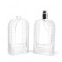 MUB Empty 60ml Thick Bottom Pump Spray Bottles Crimp Perfume Glass Bottle with ABS Striated Cover