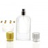 MUB Empty 60ml Thick Bottom Pump Spray Bottles Crimp Perfume Glass Bottle with ABS Striated Cover