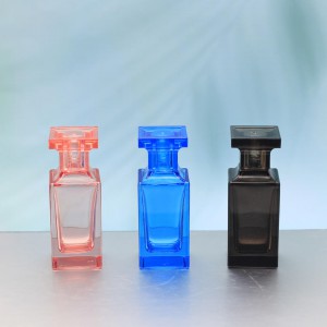 MUB Empty popular 30ml50mlTF transparent glass perfume bottle, wholesale suppliers perfume bottle