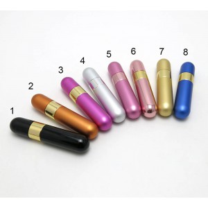 MUB Empty 10ml Round Mini Pocket Aluminum Atomizer