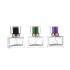 MUB Empty Thick 30ml Square Refillable Glass Perfume Bottle