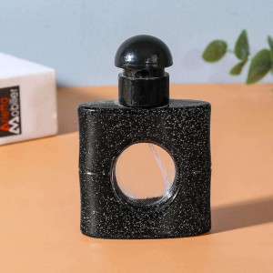 MUB new design 30ml Flat Square Perfume Packing Bottle With Aluminum Pump Plastic Cap