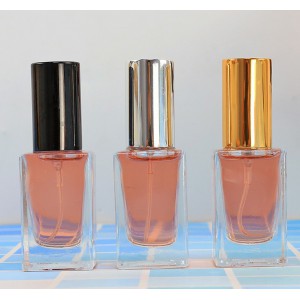 MUB Mini 15ml Square Refillable Glass Perfume Bottle