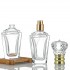 MUB Manufacturers supply square inverted tapered perfume bottle 60ml glass empty bottle bayonet bottle