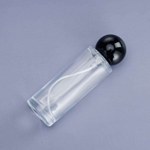 MUB Empty Thick 30ml 50ml Crimp Perfume Glass Bottles Round Clamp Glass Parfum Spray Bottle