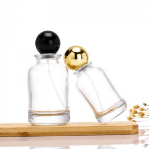 MUB Round Thick 30ml 50ml 100ml Easy Crimpless Perfume Bottles Crimp Parfum Glass Bottle