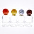 MUB New spot perfume bottle 50ml volcano bottom bayonet crystal white material glass resin cap perfume bottle