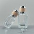 MUB 30ml Fancy Glass Perfume Bottle With Spray And Screw caps