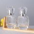 MUB Empty 30ml Luxury Pump Spray Bottles Clear Perfume Glass Bottle with Acrylic Cover