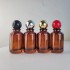 MUB Empty Thick 50ml Transparent Amber Color Easy Crimpless Perfume Glass Bottle